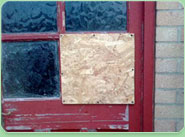 boarded up Cornwall